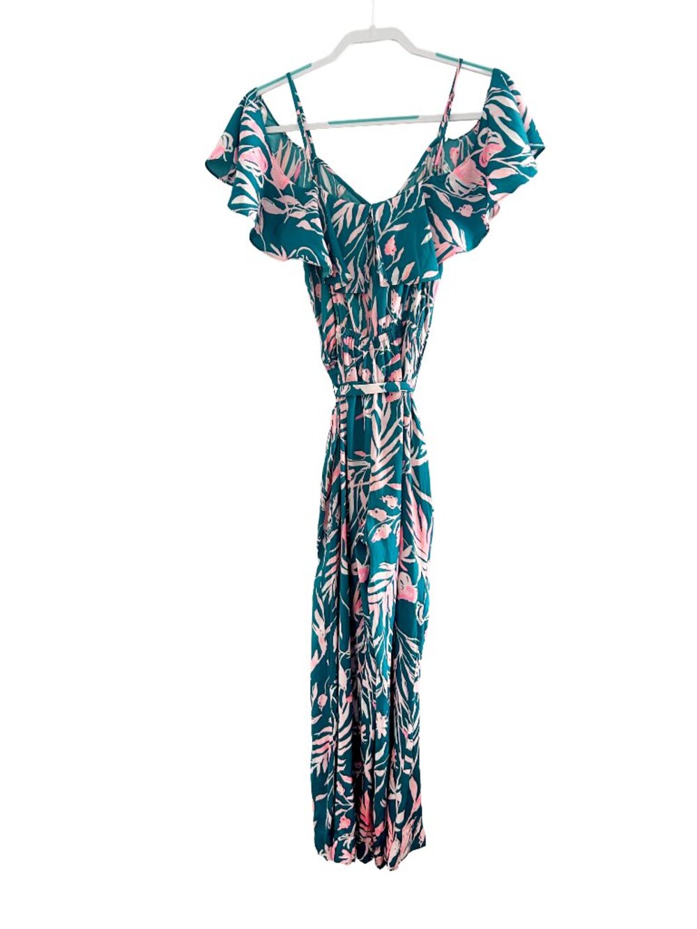 Lilly Pulitzer Tropical Emilea Print Wide Leg Jumpsuit Resort Vacation Size S - Picture 6 of 10